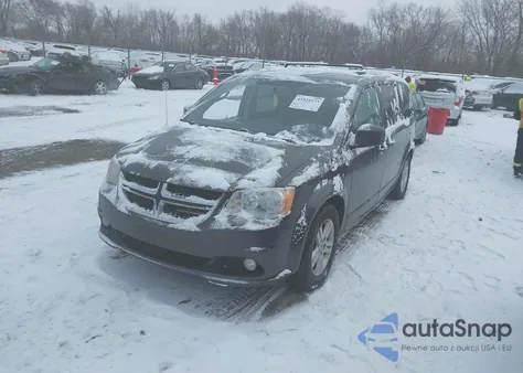 2018 Dodge Grand Caravan Sxt z USA, uszkodzony, nr VIN 2C4RDGCG8JR238814